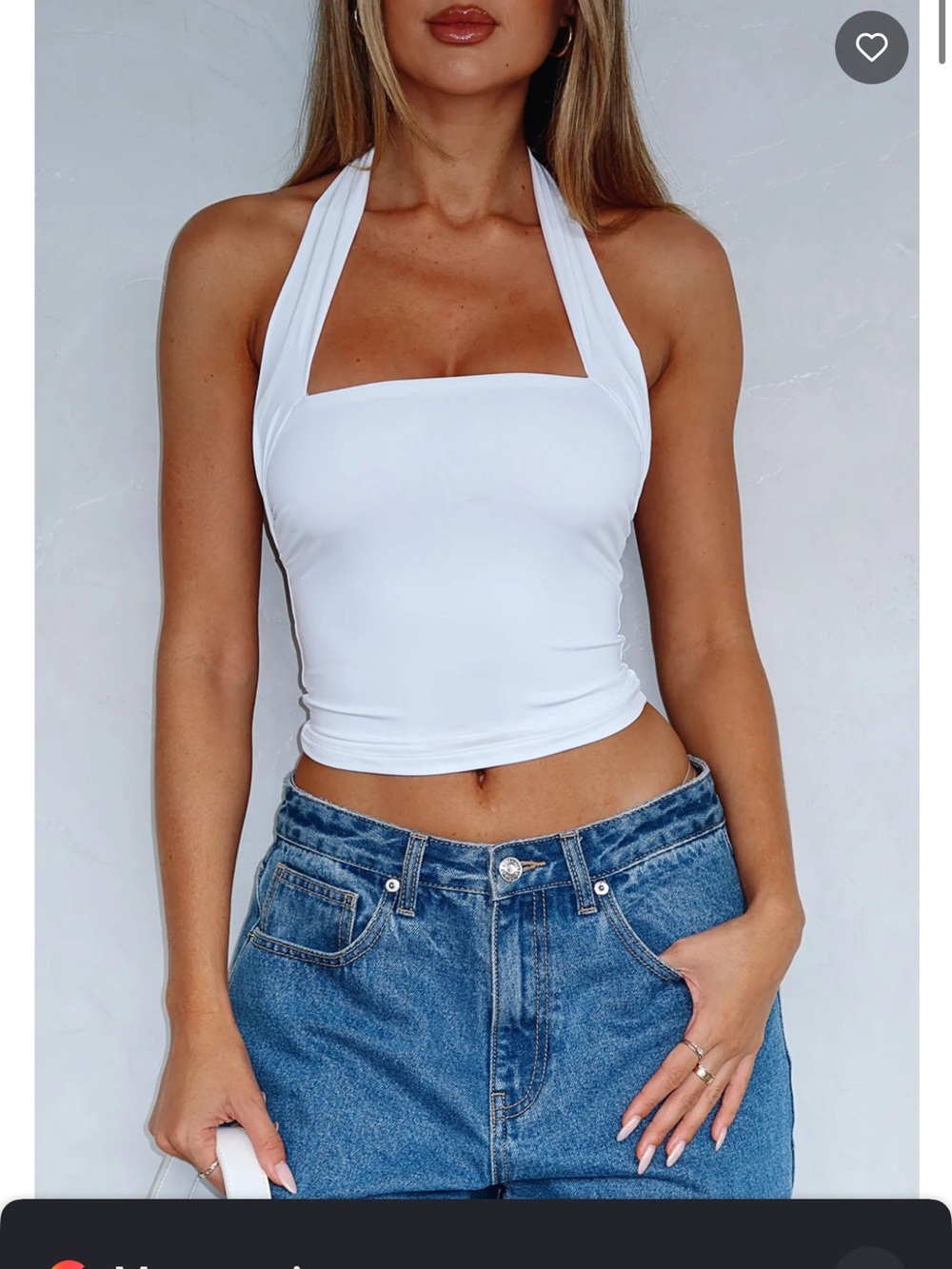 white fox top